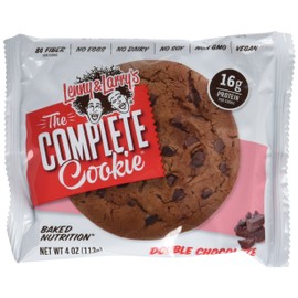 LENNY & LARRYS Double Chocolate Complete Cookie Box, 4 OZ (Pack of 12)