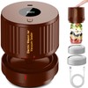 LOVE MOMENT Electric Mason Jar Vacuum Sealer Kit for Wide