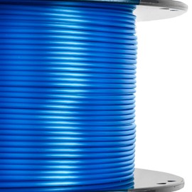 HATCHBOX HATCHBOX Metallic Finish PLA 3D Printer Filament, Dimensional Accuracy +/- 0.03 mm, 1 kg Spool, 1.75 mm, Blue
