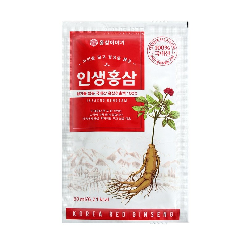 Hong Sam Story Life Ginseng 100% Korean Low-Temperature Aged Ginseng