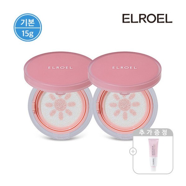 Eloel (Cosmetics) Eloel Pink Tone-Up Sun Cushion 15g (2 units)