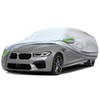 TUCAREST 6-Layers Premium Full Car Cover Hard Shell Zipper Design