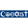 Coexist Bumper Sticker Window Sticker Laptop Sticker Toolbox Sticker
