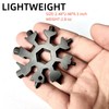 Stocking Stuffers for Men, FODARSAI 18-in-1 Snowflake Multi Tool, Cool