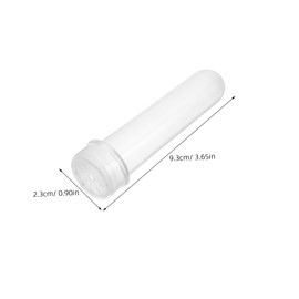 BESPORTBLE Flower Water Vials 20pcs Floral Hydration Tubes for Arrangement Roots Watering Orchid Care