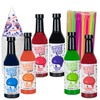 12.7oz Snow Cone Syrups (6 Pack W/Cups/Straws)