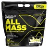 Sport All Mass Advanced Muscle Gainer Vanilla Flavor 5lbs 2.27kg