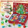 Advent Calendar 2025 Building Block Flowers for Kids, 24 Days