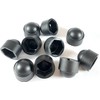 TERF® M10 Black Plastic Hex Nut Bolt Dome Cap Cover