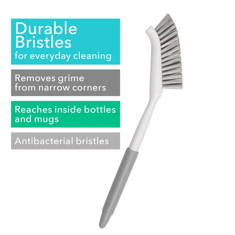 Beldray LA082572UFFEU7 Slim Antibac Dish Brush - Treated with Anti-Bac