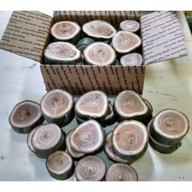 Red Oak Wood Chunks/Slices for BBQ/Grilling/W