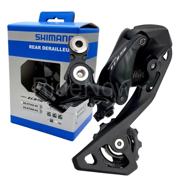 Shimano 105 RD-R7000-GS 11-Speed Rear Derailleur- 34T Medium Cage (Black)