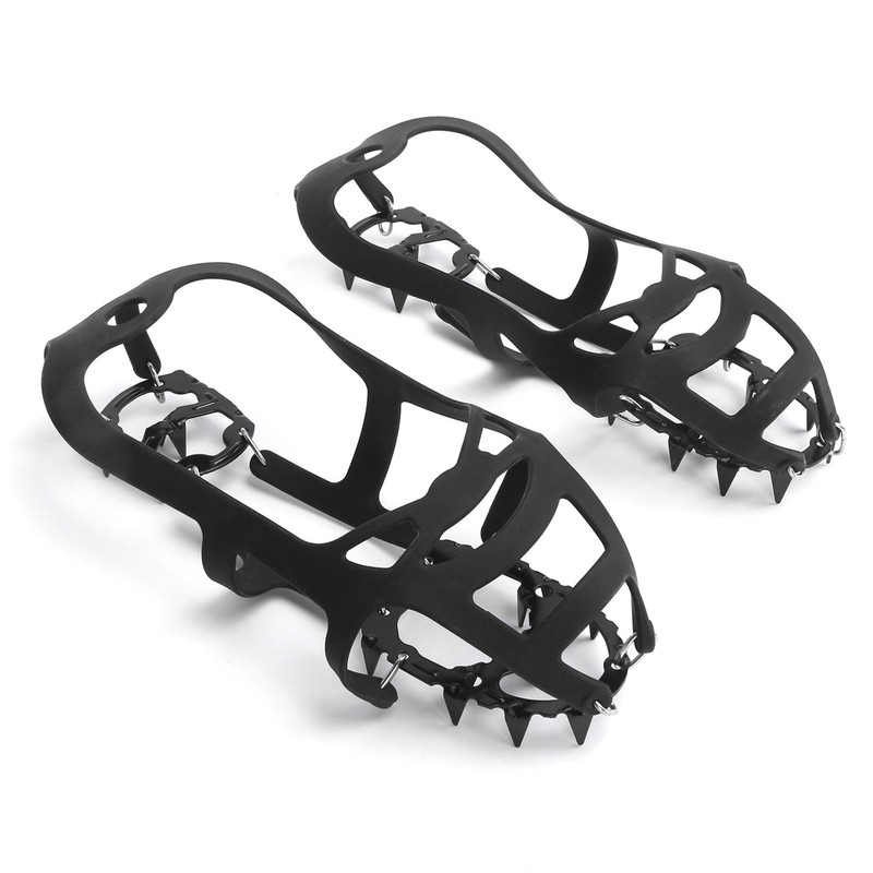 Crampons 18 Teeth Antislip Strong Grip Drop Resistant Ice Cleats