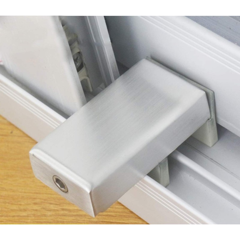 WANLIAN 1PCS Door Window Lock Stopper Adjustable Thick Sliding Safety