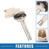 A ABSOPRO Heat Temperature Control Sensor No.4S7T19C734AA for Ford Fusion