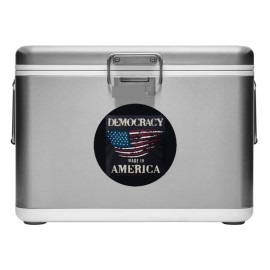 Handmade Democracy Made In America - 4" Vinyl Decal Car Window Yeti Laptop Trailer Bar