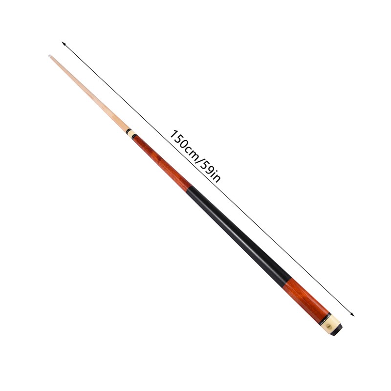 Pool Sticks for Adults 1.50m/59in High-End Pool Cue Maple Double-Section