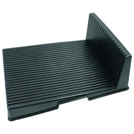 WETEC PCB Holder, L-shaped, ESD, 350 x 270 x 130 mm, 25 Grooves (Board Holder Board Frame 5366.210.S 5366.350.L)