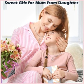 EPIRORA Mum Gifts Best Birthday Gifts for Mum,Mum Necklace Gifts from Daughter Mother And Daughter Necklace,Christmas Mother's Day Gifts Presents for Mum Mother