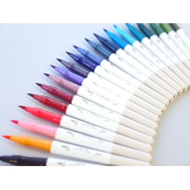 Sailor SHIKIORI Marker Fuyu, 5 Colours Set (25-5101-002), White