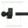 Stair rods for Carpets up to 28/32/36 inches Width Minimalist