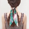 Avance Women's Hair Accessories, Scrunchie, Scarf, Adult, Cute, (Green)