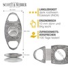 Scott & Webber® - Cigar cutter with double blade made