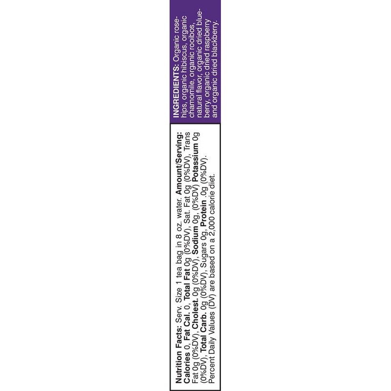Davidson's Organics, Berry Essence, 8-count Tea Bags, Pack of 12