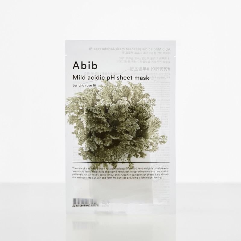 Abib 약산성 시트 마스크 부활초 핏 10매 Mild Acidic Sheet