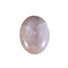 Rose Quartz Palm Stone for Healing Crystal Stone Modern Decoration