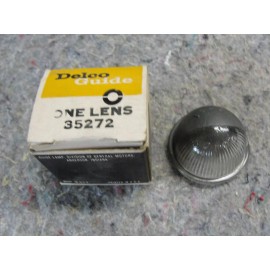 Delco Guide (1) NOS Vintage Delco Guide License Plate Lens # 35272 GM Chevy GMC Truck.