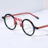 HEPIDEM Multicolor Acetate Glasses Frame Men Women Round Eyeglasses Optical