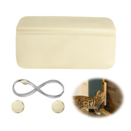 Automatic Door Opener for Dogs Cats Pet - Pet Door Strap Latch for the Door Automatic Closing & Opening, Easy to Enter Training for Bedroom, Bathroom, Toilet