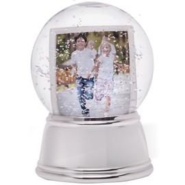 Neil Enterprises Inc. Photo Snow Globe with Silver Base