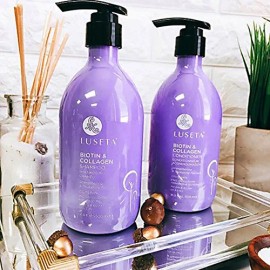 Luseta Shampoo Y Acondicionador Colageno Y Biotina 500 Ml
