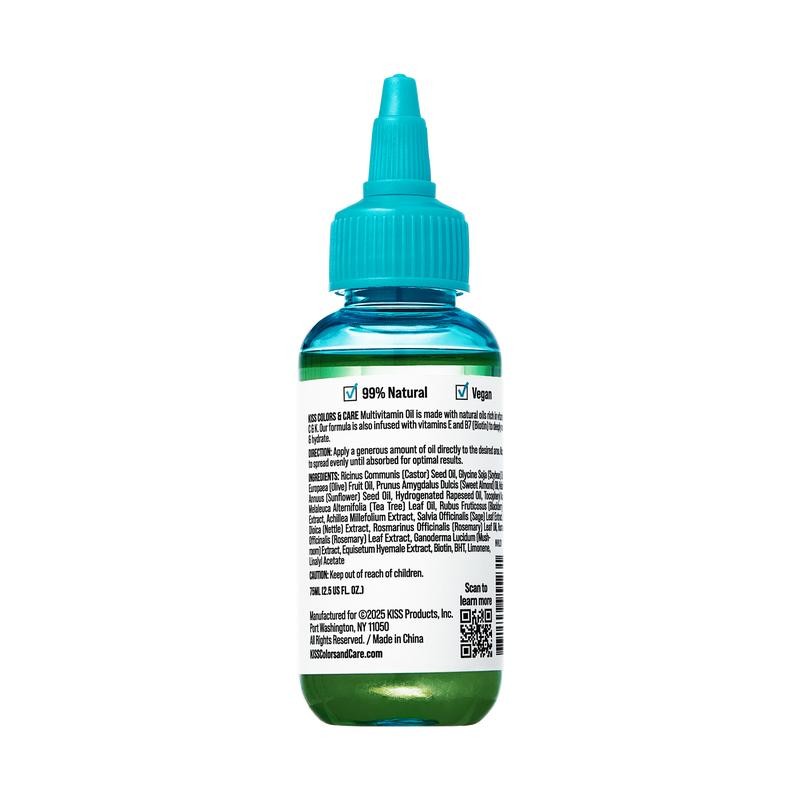 KISS Colors & Care Multivitamin Oil - Tea Tree