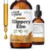 Wild & Organic Slippery Elm Drops - Lung, Digestive &