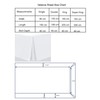 Bronwen Mathew White Box Pleated Base Valance Sheet Single Bed