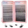 Lash Extension 392pcs - Lashes Cluster D Curl - 4