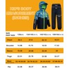 Kids Rain Suit Boys Girls Raincoat Jacket and Pants Set