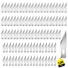 100 Pack Exacto Knife Blades, SK5 Steel #11 Blades with