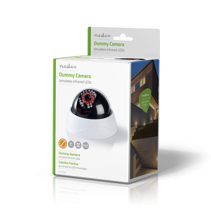 NEDIS DUMCD20WT Dummy Security Camera | Dome | IP44 |