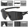YENPK 6 Pack Safety Glasses, ANSI Z87.1+UV Protective Eyewear, Impact