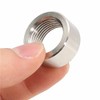 ChaRLes M18X1.5 Round Sensor Nut Thread Stainless Steel Exhaust Pipe