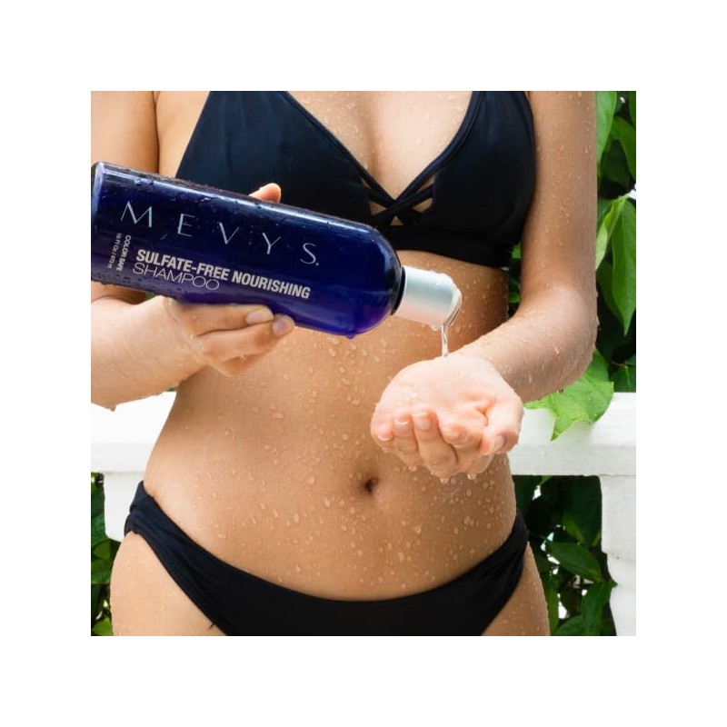 Mevys Sulfate-Free Nourishing Shampoo, 16 oz.