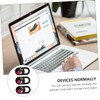 jojofuny 3pcs Ultra-Thin Cartoon Webcam Cover Stickers for Laptop Tablet