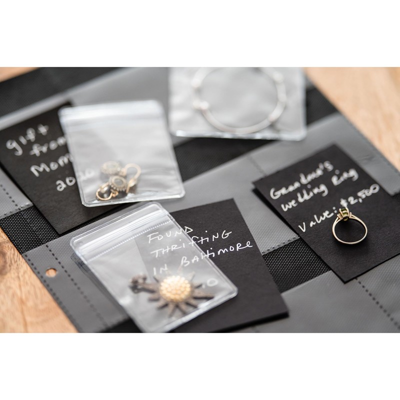 Hibana: Jewelry Storage Home Edition - Sage - Zippered Binder,