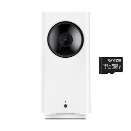 Wyze Lifestyle Cam Pan v2, Pan/Tilt/Zoom Indoor Wi-Fi Smart Home Security Camera with 1080p Color Night Vision, Motion and Sound Detection for Baby & Pet, Compatible with Alexa & Google Assistant