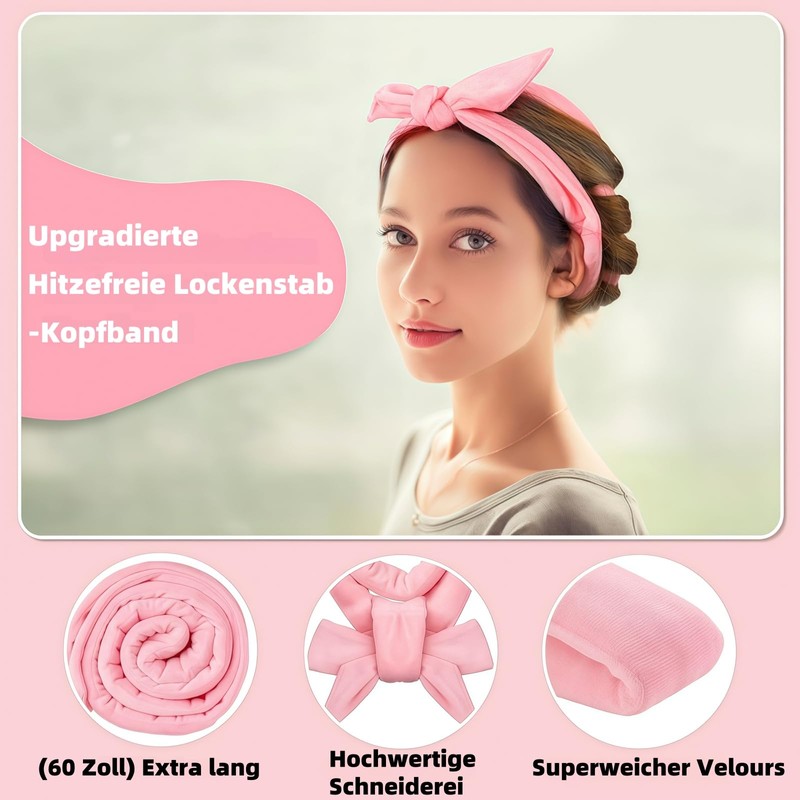 Ymoryiyi Heatless Curls Band