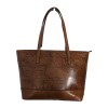 Patricia Nash Verzi Leather Tote Bag-Signature Map Riot Rust-NWT-$199.